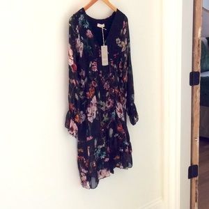 Bellambra Floral Silk Dress , Size Small, NWT